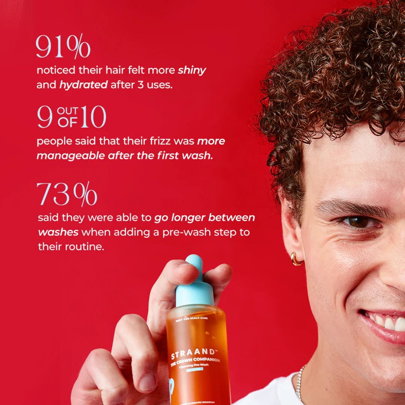 STRAAND The Crown Companion Cleansing Pre-Wash Scalp Oil 15ml