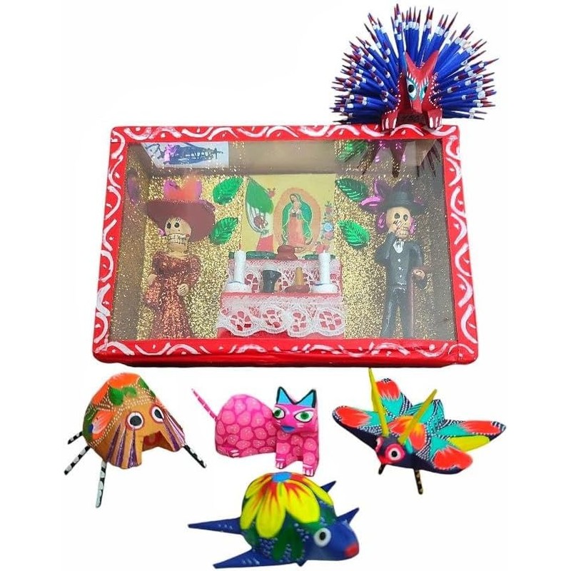 Genérico Kit de Ofrenda de Día de Muertos Artesanías El