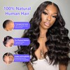 kiotioy Body Wave Lace Front Wig 13x4 HD Lace Frontal