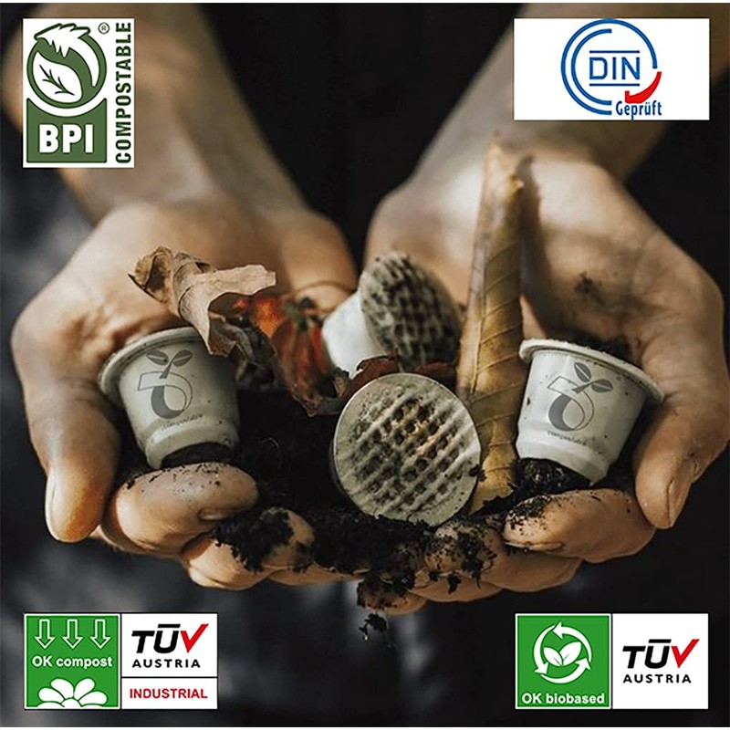 Organic Rwanda Coffee Capsules for Nespresso Original | Home Compostable