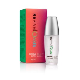 Revival Oasis Mineral Serum - With Dead Sea Minerals & Vitamins E | Naturally Firming with Vitamins A & C | 30 gm/ 1 oz