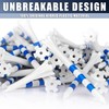CHAMPKEY Original Plastic Golf Tees 100 Pack | 85 Driver
