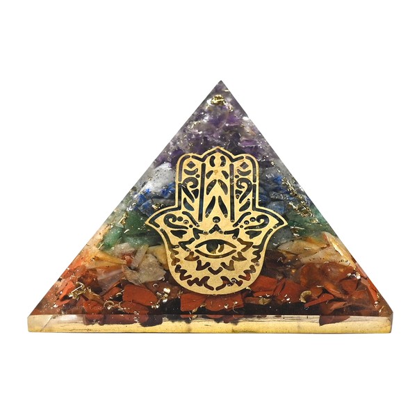 Incredible Gemstones Orgone Pyramid | Natural Pyramid Crystal of the
