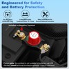 KTROVNN Top Post Battery Disconnect Switch, Car Battery Disconnect Switch,