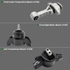 Yunnergo 3Pcs Engine Motor & Trans Mount Kit Compatible with