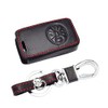 Happyit Leather Car Key Case for Toyota RAV4 2009 2011