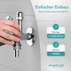Engelbach® Combination Angle Valve 1/2 Inch Self-Sealing Universal Angle Valve