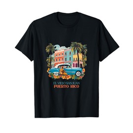 VINTAGE EL VIEJO SAN JUAN PUERTO RICO, OLD SAN JUAN PR T-Shirt