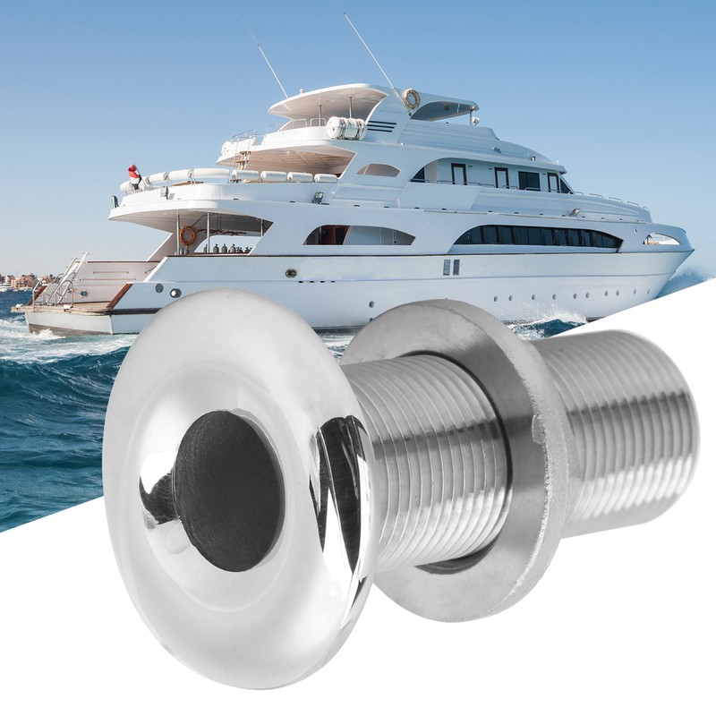 Thru Hull Fitting Connector Stainless Steel MJS022 Outlet Joint for