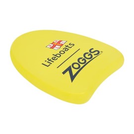 Zoggs RNLI x Mini Kickboard, Mini Easy Learn to Swim Float Kickboard - Yellow, 3-12 Years, 27.5 x 22 x 2.8 cm, Junior