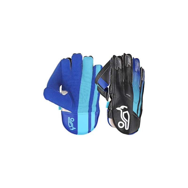 Kookaburra SC 2.1 Wicket Keeping Glove, Size Adult, Black/Blue