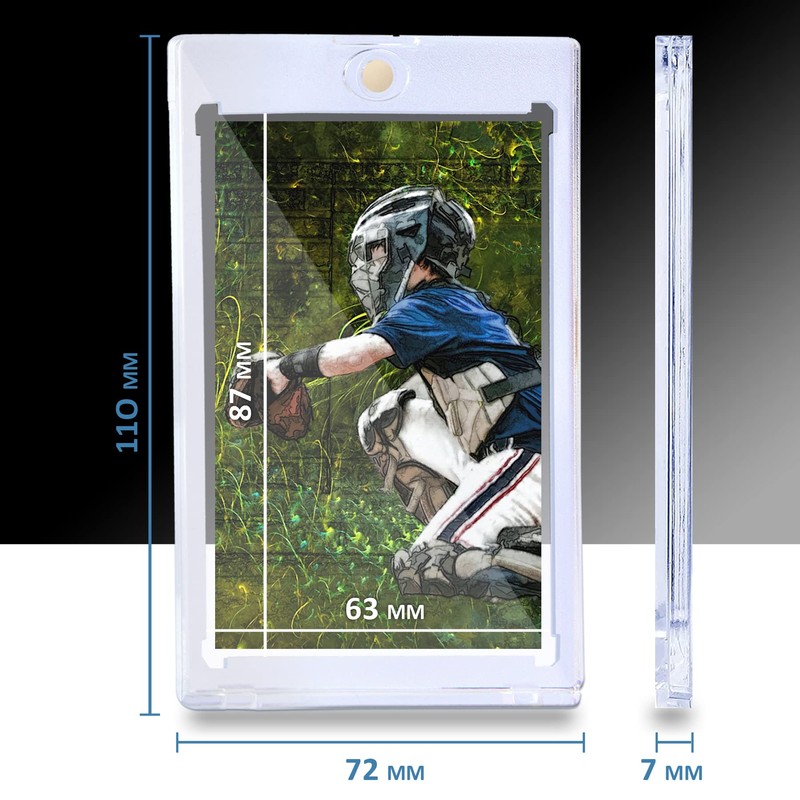 Titokiwi Trading Card Cases - Acrylic Protective Case for Trading