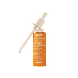 Isispharma Uveblock Sun Serum SPF50 - Hidrata 8h, Protege e Ilumina - Efecto Resplandor - Alta Protección Solar - Textura Fluida y No Grasa - Diseñado