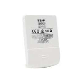 Beam Mobile, Externally Replaceable Battery for Beam, Rechargeable 2100Mah - White