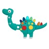 Jolly Designs® Travel Buddy Dino for Toddlers, Montessori Activity Travel