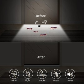 HKDZ Draft Excluder for Doors, 37.8 Inches Draught Excluder for Doors, Noise Blocker Door Draft Excluder Blocker Washable Dust Proof Removable Adjustable Door Sweeps Black 2 Pack