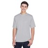 TEAM 365 Men's Zone Performance T-Shirt Silver Medium