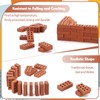 150 Pcs Mini Bricks,Sim Bricks,Micro Bricks for Garden,8 Hole Brick,Building