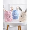 3 Toallas Microfibra Cabello, Toalla para Cabello Absorbente, Gorros Secado