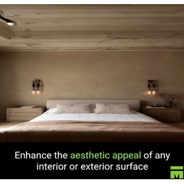 Meoded Paint & Plaster | Lime Wash | Lime Paint | Natural Matte Finish | Interior & Exterior | Black Color