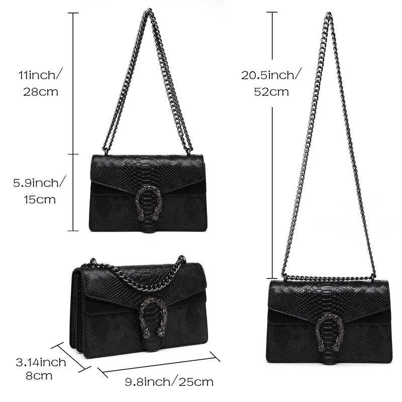 Travistar Crossbody Bag Women's Handbag Small Shoulder Bag Leather with