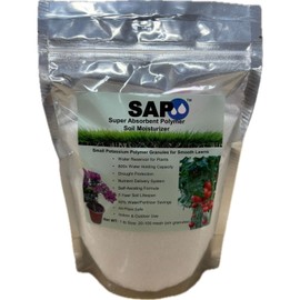 Super Absorbent Polymer Helps Plant Growth and Plant Establishment (10 Pounds)