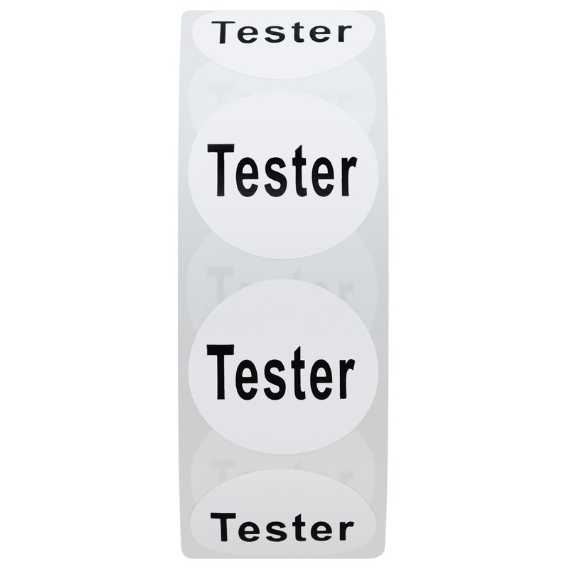 Hybsk Sample Seal Tester Sample Seal Test Labels Round Cosmetics