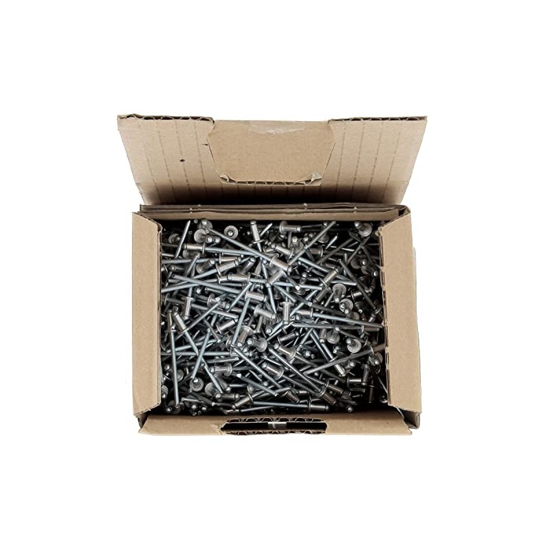 Restagraf 500 x 3mm x 6.5mm Standard Aluminium Rivets