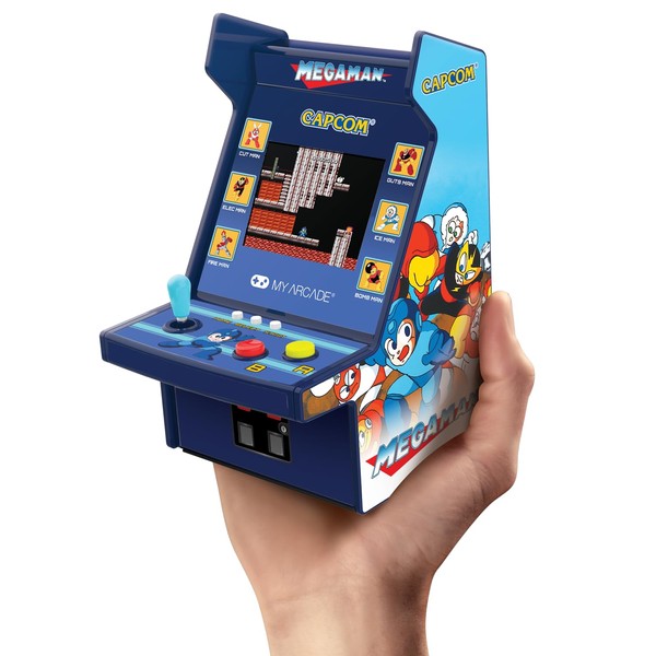 My Arcade Mega Man Micro Player Pro Portable Retro Arcade (6 GAMES IN 1)