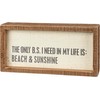 Primitives by Kathy Home Décor Inset Box Sign - I