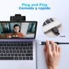 Spardar Webcam con Micrófono, Cámara Web 2K HD 1080P para