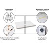 ZOLLNER Mattress Topper, Waterproof, 90 x 150 cm, from Clinic