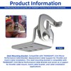2334 Cable Bracket, Compatible with TRANSDAPT Morse Performance Cable Bracket,
