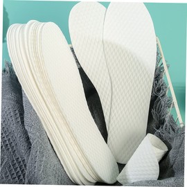 FRCOLOR 20 Pairs of Breathable Sweat-Absorbing Shoe Insoles for Men Odorless Non-Slip Thin Insoles Comfortable Inserts for Summer Sports and Everyday Use