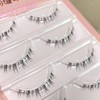 Lower Eyelashes, Natural 5 Pairs of Eyelashes, Popular, Clear Axis,