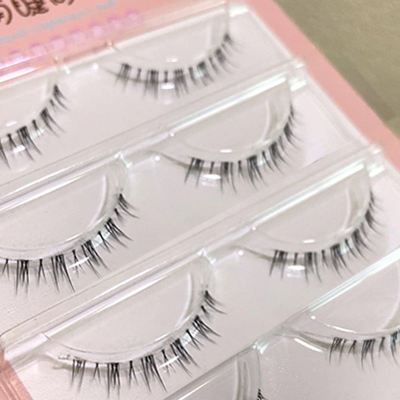 Lower Eyelashes, Natural 5 Pairs of Eyelashes, Popular, Clear Axis,