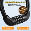 ZPOW Bicycle Key, Chain Lock, Wire Lock, 5 Digit Dial,