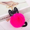 CHROME CRANE WB079 Women's Cat Cat Brushed Fluffy Cute Key