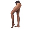 CALZEDONIA Woman's Invisible 20 Denier Sheer Tights in Black, Size