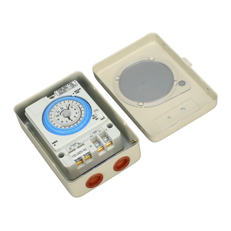Mechanical Time Switch TB35N SPST 24 Hour 15 Minute Interval