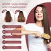 BICTIVE® Set von 2 Wildschweinborsten Bürsten mit Toupierkamm. Naturhaarbürste, Sleek