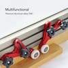 Table Saw Stock Guide Aluminum Alloy Size Adjustable Smoothly Operation