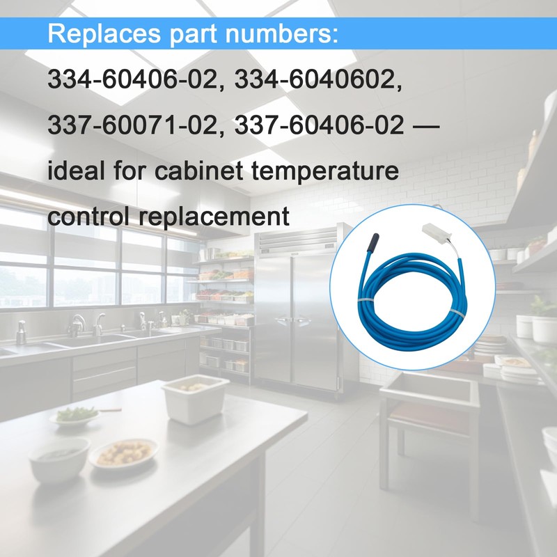 Temperature Sensor 334-60406-02 Compatible with Traulsen G100 G200 G310XX