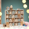VBS Advent Numbers 1-24 Nature 2 cm Painted Advent Calendar