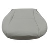 Priprilod Gray Perforated Leather Driver Side Bottom Seat Cover Compatible