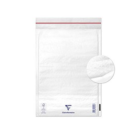 Clairefontaine 7346C - Pack of 10 White Padded Bubble Wraps 220 x 330 mm 90gsm