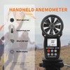 GOYERRNES Handheld Anemometer, Digital Wind Speed CFM Meter Gauge, Air