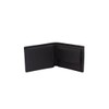 Friedrich 23 Mini Wallet Leather Black Plain Black One Size,