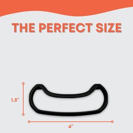 Canoe Cookie Cutter with Easy to Push Design (3.5 inch)