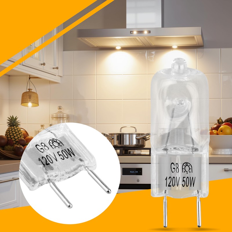 KAZFFD 6912A40002J G8 120V 50W Microwave Halogen Light Bulb for